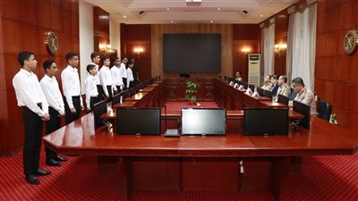 «المحطات النووية» والكلية الفنية العسكرية تقيمان كوادر المستقبل المتقدمين لمدرسة الضبعة