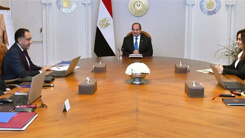 اجتماع الرئيس السيسي