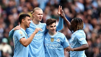 ميعاد مباراة مانشستر سيتي ضد نيوكاسل يونايتد والقنوات الناقلة