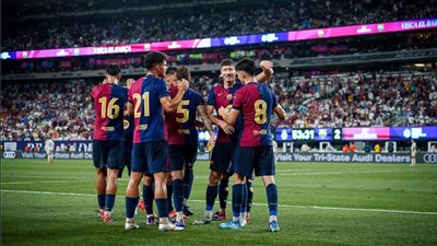 تشكيل برشلونة ضد أوساسونا في الدوري الإسباني.. موقف لامين يامال