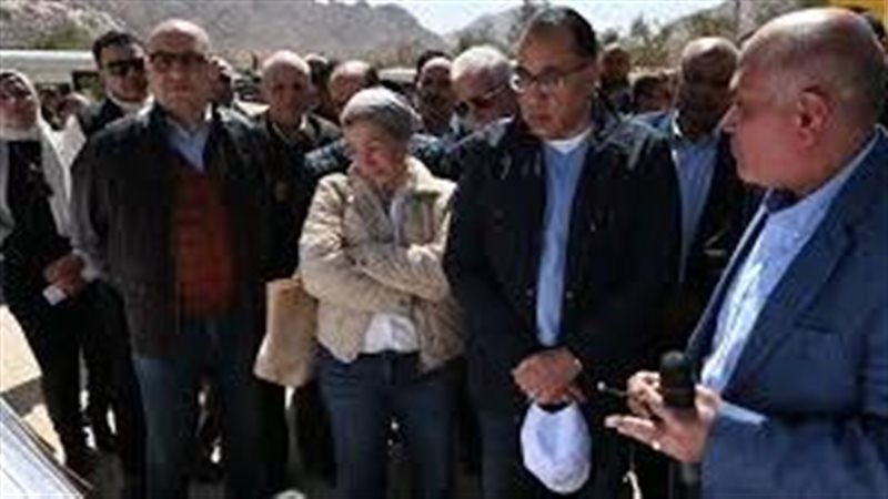 مصطفي مدبولي في سانت