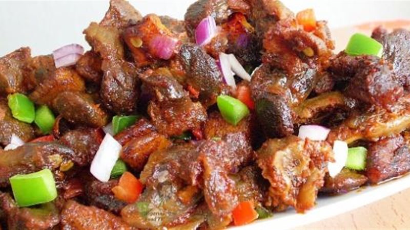 طريقة عمل الكبد والقوانص