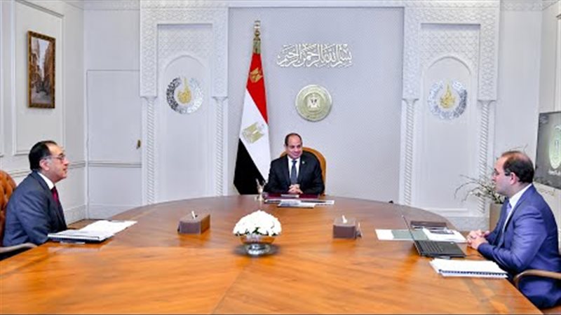 السيسي ورئيس الوزراء