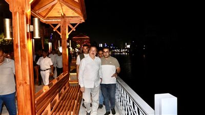 محافظ المنوفية يفتتح كورنيش شبين الكوم بعد الإنتهاء من تطويره