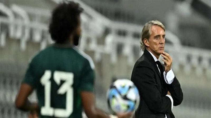 مانشيني - منتخب السعودية
