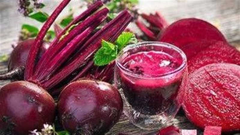 عصير البنجر بالعسل