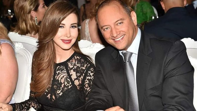 نانسي عجرم وزوجها