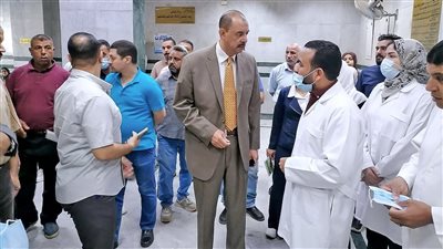 محافظ سوهاج يتفقد مستشفى الهلال للتأمين الصحي.. متابعة شاملة وتحسين الخدمات الطبية