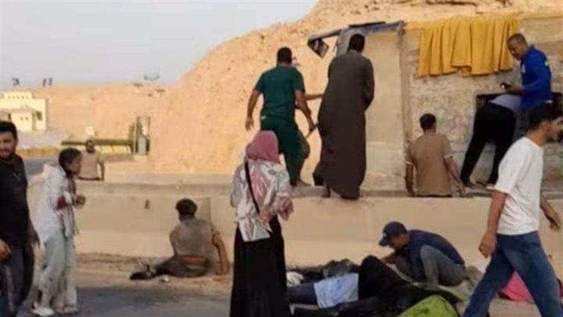 ضحايا حادث طريق الجلالة