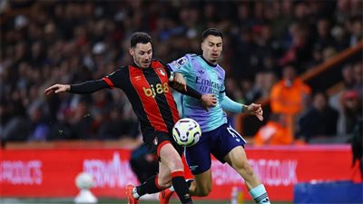 آرسنال يتلقى الهزيمة الأولى في الدوري الإنجليزي على يد بورنموث