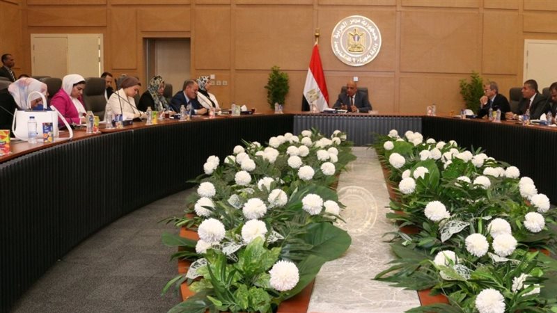 وزير الكهرباء خلال