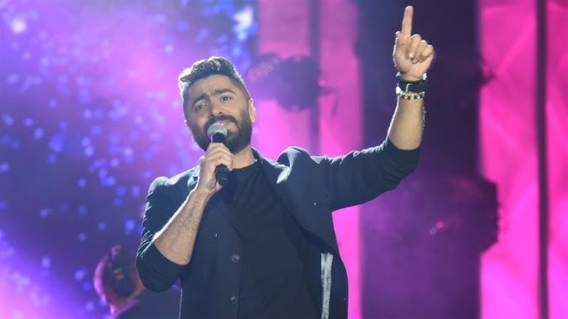 حفل تامر حسني في