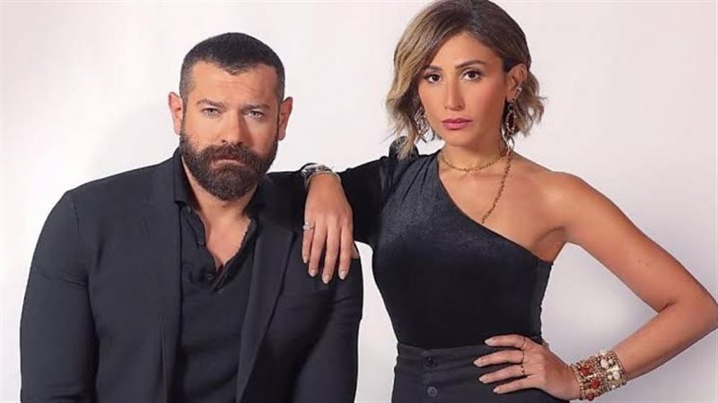 عمرو يوسف ودينا الشربينى