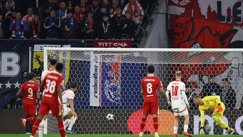 مباراة ليفربول ولايبزيج