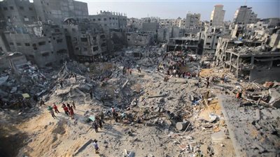 استمرار العدوان على غزة.. استشهاد 45 فلسطينياً جراء الغارات الإسرائيلية