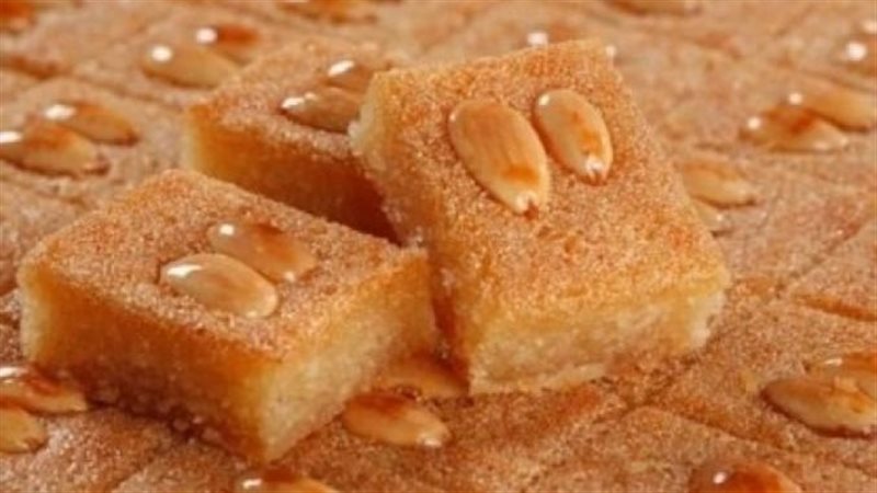 طريقة عمل حلوى الهريسة