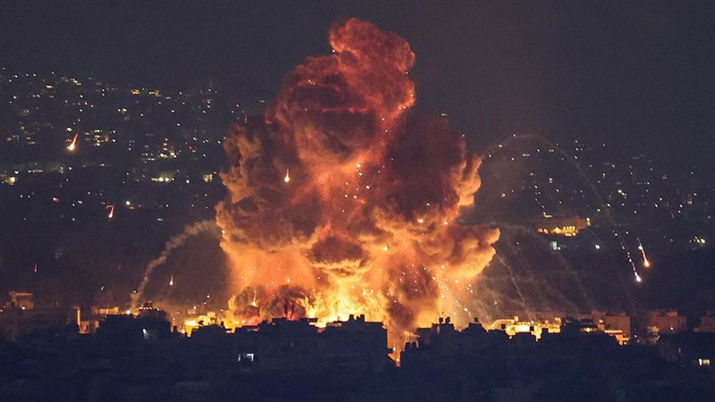 قصف إسرائيلي على