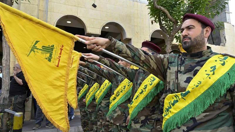 حزب الله يقصف قاعدة