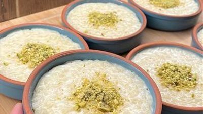 الأرز بلبن على طريقة الشيف نادية السيد.. إليكي التفاصيل 