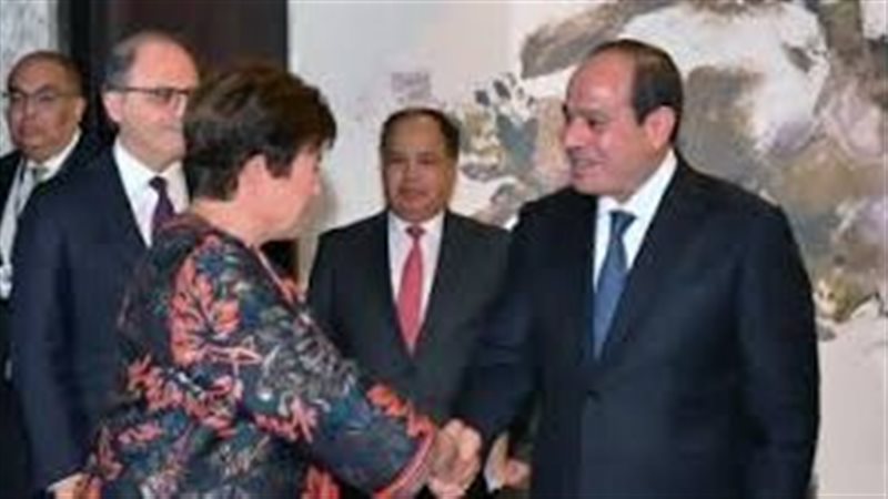 السيسي ورئيس صندوق