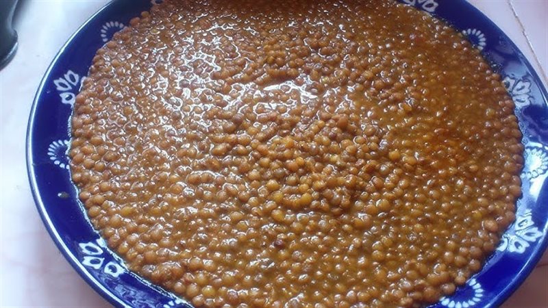 طريقة عمل العدس بجبة