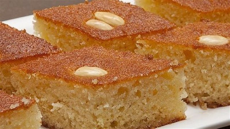طريقة عمل البسبوسة