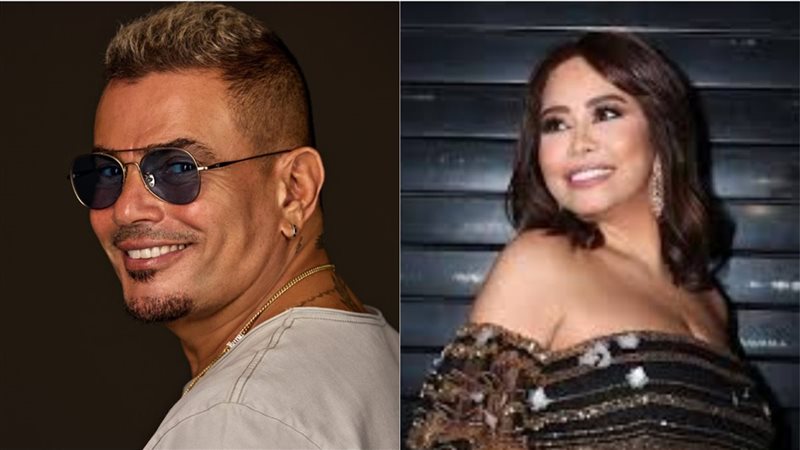 شيرين عبدالوهاب وعمرو