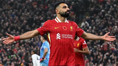 محمد صلاح يواصل رحلة الإنجازات وتحطيم الأرقام القياسية مع ليفربول 