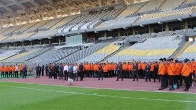 استعدادات أمنية لتأمين مباراة الأهلي والاتحاد السكندري بالدوري المصري