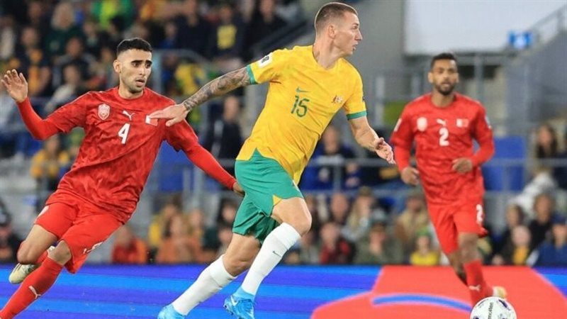 منتخب أستراليا والبحرين