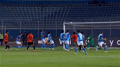 1/0 |البنك الأهلي يسعي للتقدم وبيراميدز الاقوى في الشوط الثاني