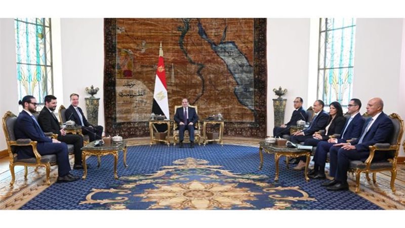 لقاء الرئيس السيسي