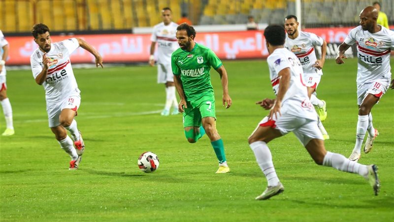 مباراة الزمالك والمصري