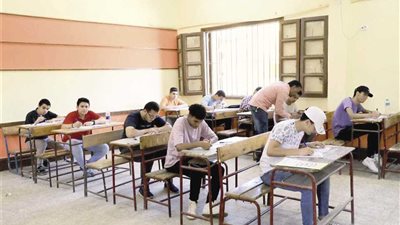 جدول امتحانات الصف الثالث الإعدادي الترم الاول 2025