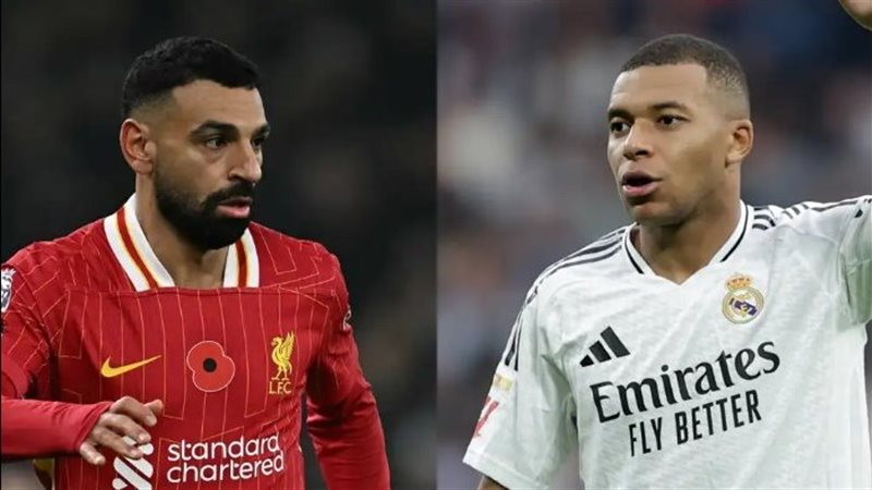 محمد صلاح ضد مبابي
