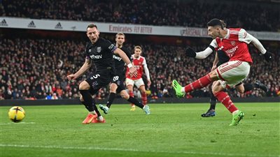 الدوري الإنجليزي| أرسنال يكتسح وست هام بخماسية في الشوط الأول