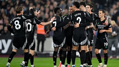 الدوري الإنجليزي| مدفعجية أرسنال تمطر شباك وست هام بخماسية في ليلة الديربي