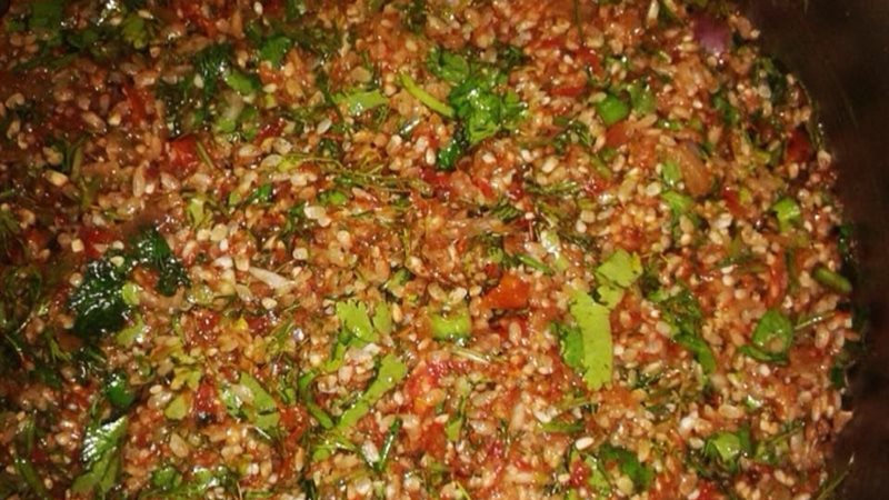 طريقة عمل خلطة المحشي