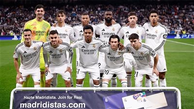 مبابي يزين تشكيل ريال مدريد ضد أتلتيك بلباو في الدوري الإسباني