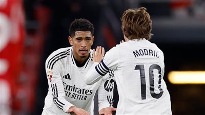 بيلينجهام يمنح التقدم لـ ريال مدريد ضد جيرونا في الشوط الأول بالليجا