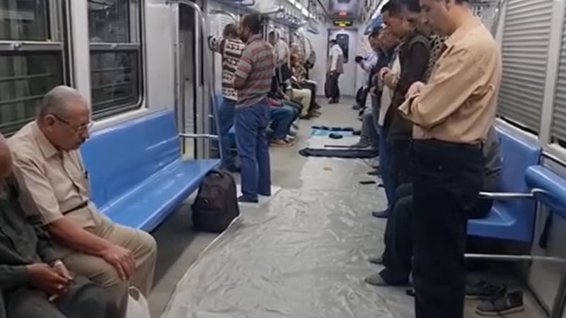 حكم الصلاة فى القطار