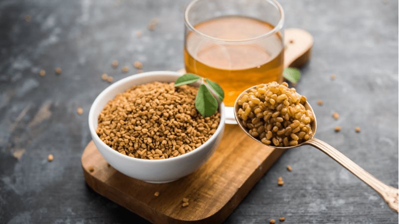 الحلبة لزيادة الوزن