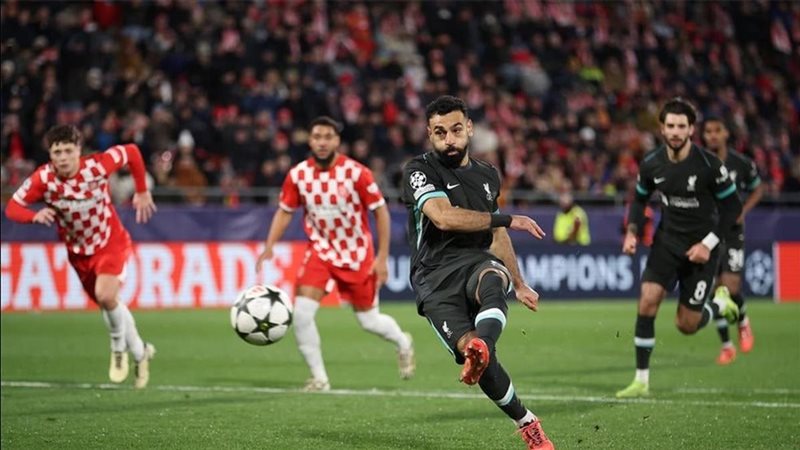 محمد صلاح - مباراة