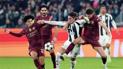مانشستر سيتي ضد يوفنتوس في دوري الأبطال.. التعادل السلبي يحسم الشوط الأول