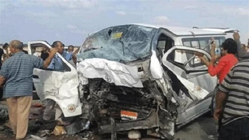 حادث طريق جمصة الدولي