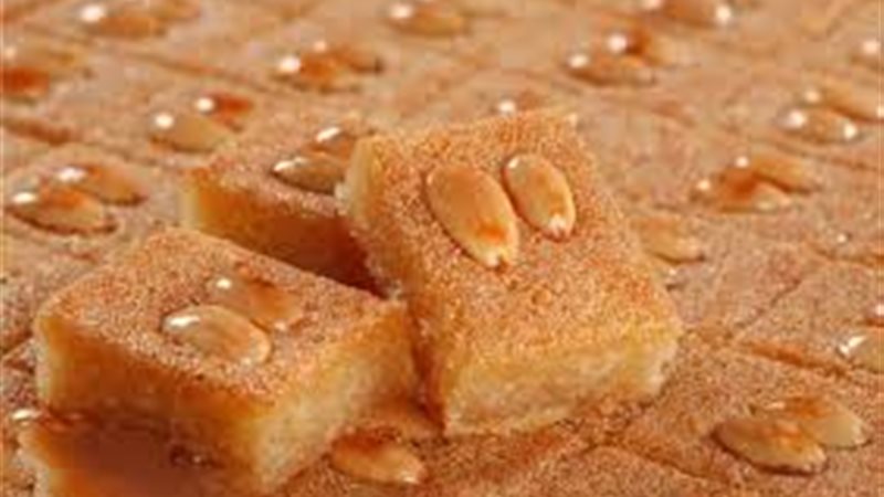 طريقة عمل البسبوسة