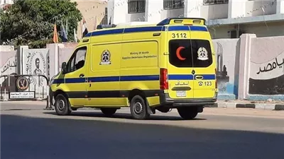 مصرع شخصين وإصابة 5 آخرون في حادث تصادم سيارتين نقل بأكتوبر