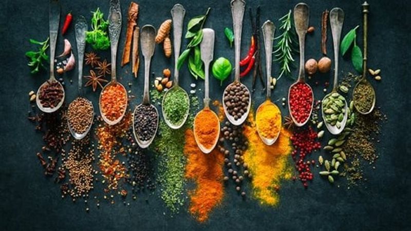 مجموعة من التوابل