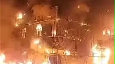 ماس كهربائي.. القصة الكاملة لـ حريـ.ق مطعم تفويلة في شارع فيصل الرئيس