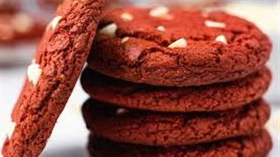 كوكيز الريد فيلفيت بالشيكولاتة .. وصفة لذيذة وسهلة التحضير